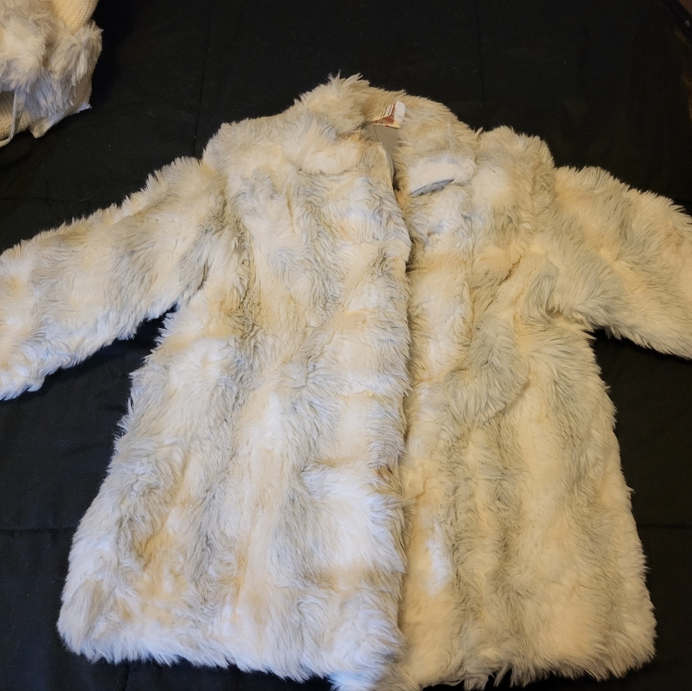 Child's faux fur coat